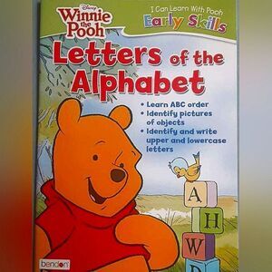 New Winnie The Pooh Letters of the Alphabet Workbook